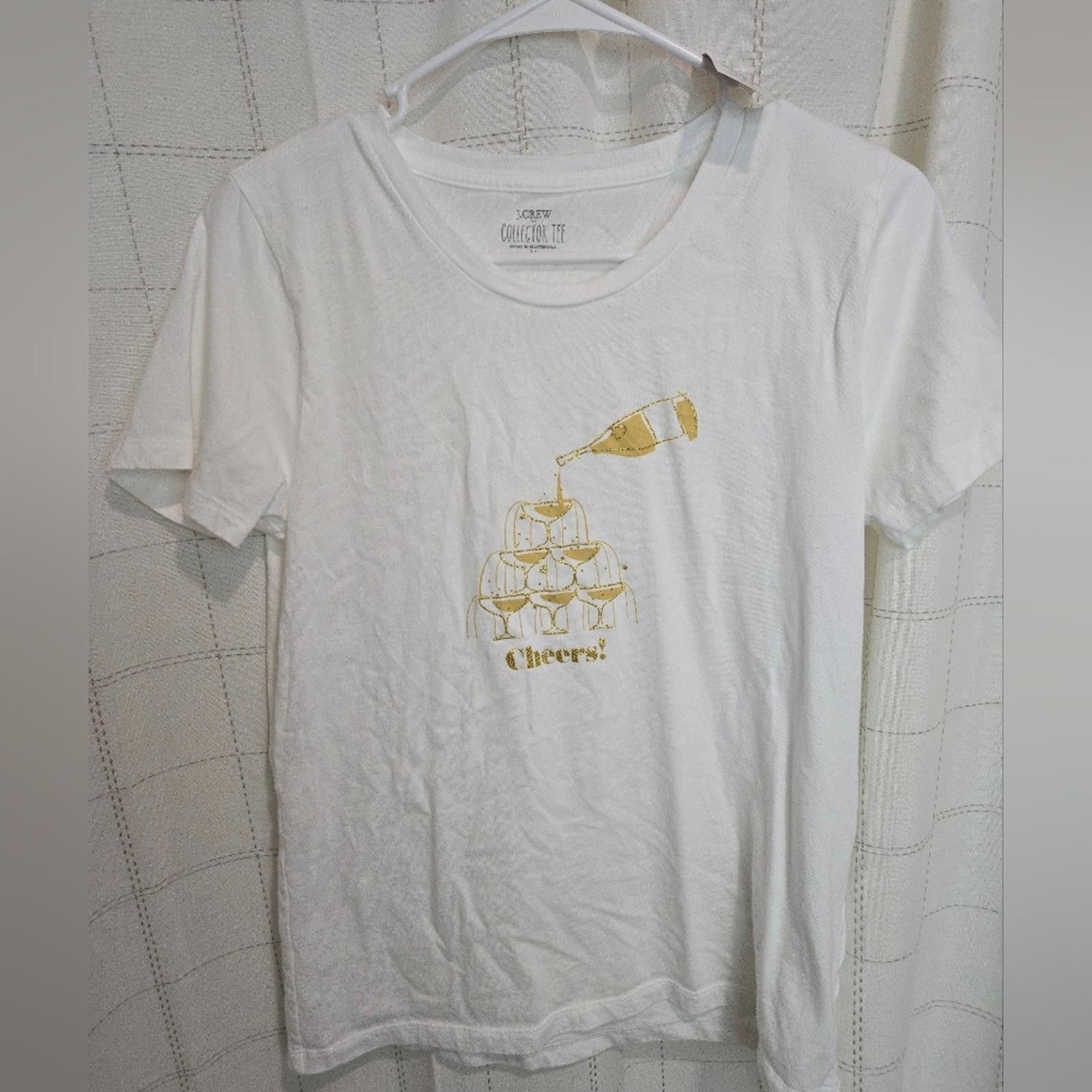 J.Crew J Crew Champagne Tower Graphic Tee Size M / US 6-8 / IT 42-44 - 2 Thumbnail