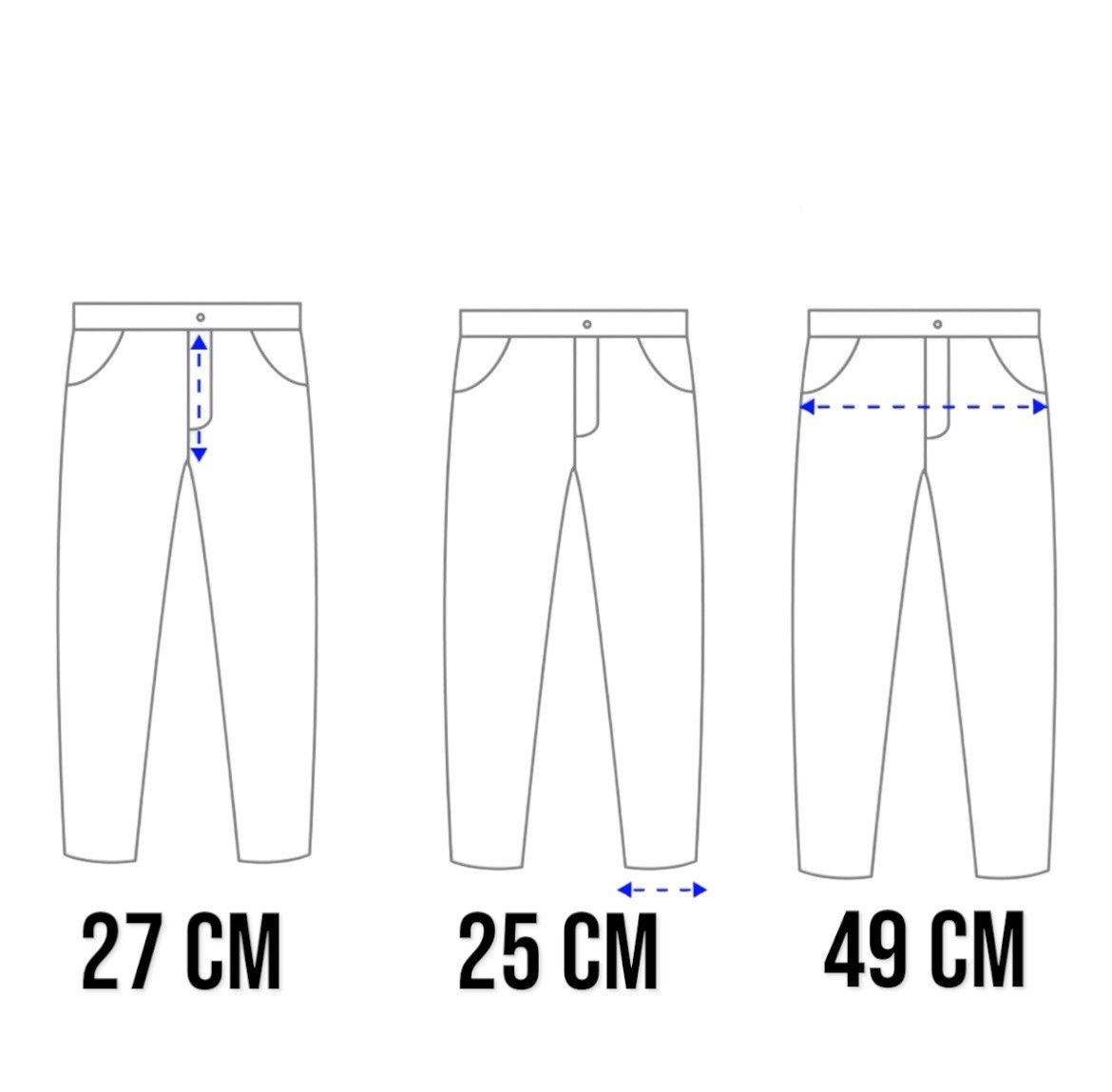 Designer Jeans Trap Denim Made in Italy size US 38-IT 52 Size US 38 / EU 54 - 11 Thumbnail