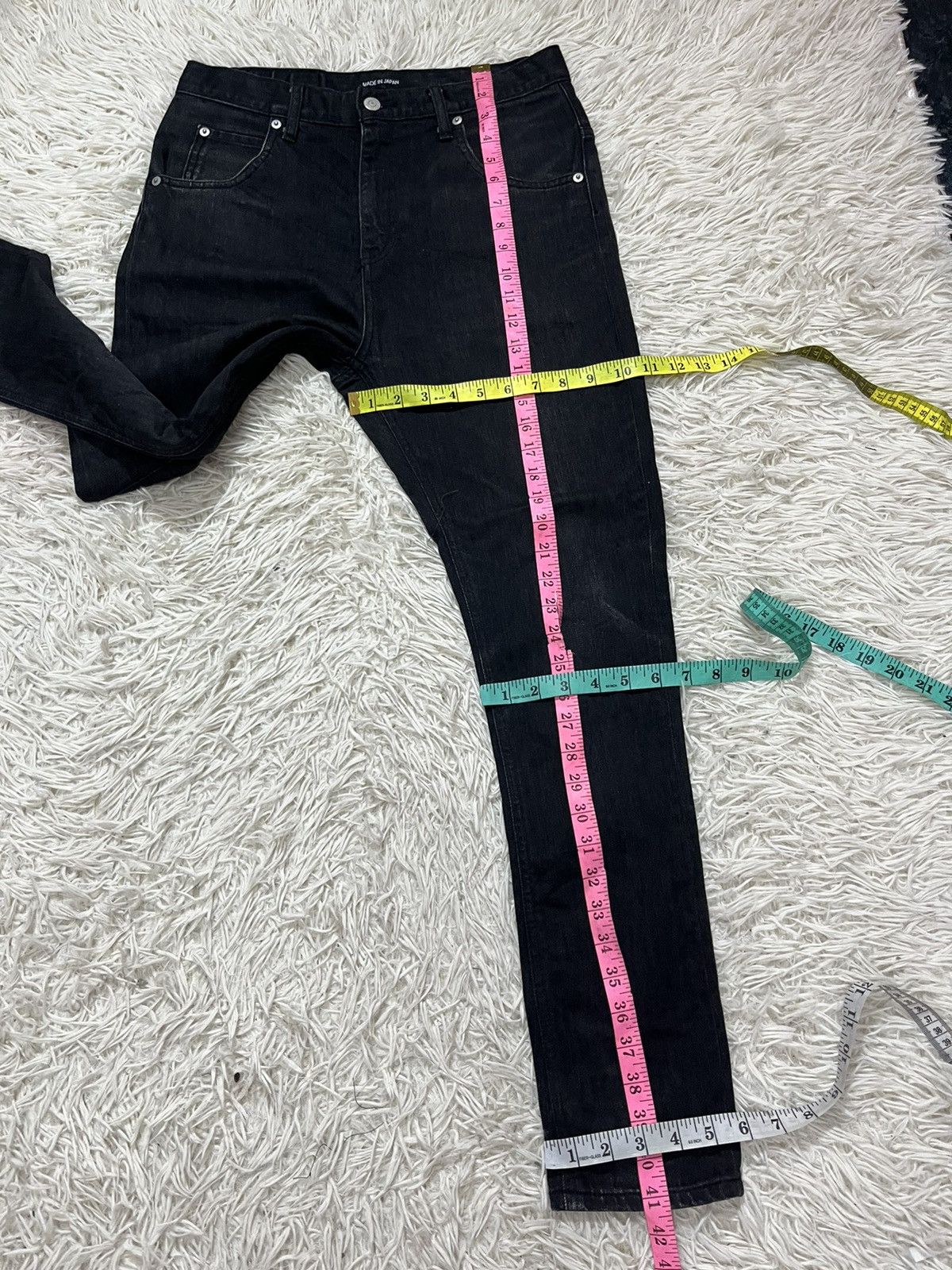 Beams Plus × Japanese Brand × Vintage BEAMS JAPANESE BRAND SLIM JEANS Size US 30 / EU 46 - 10 Thumbnail