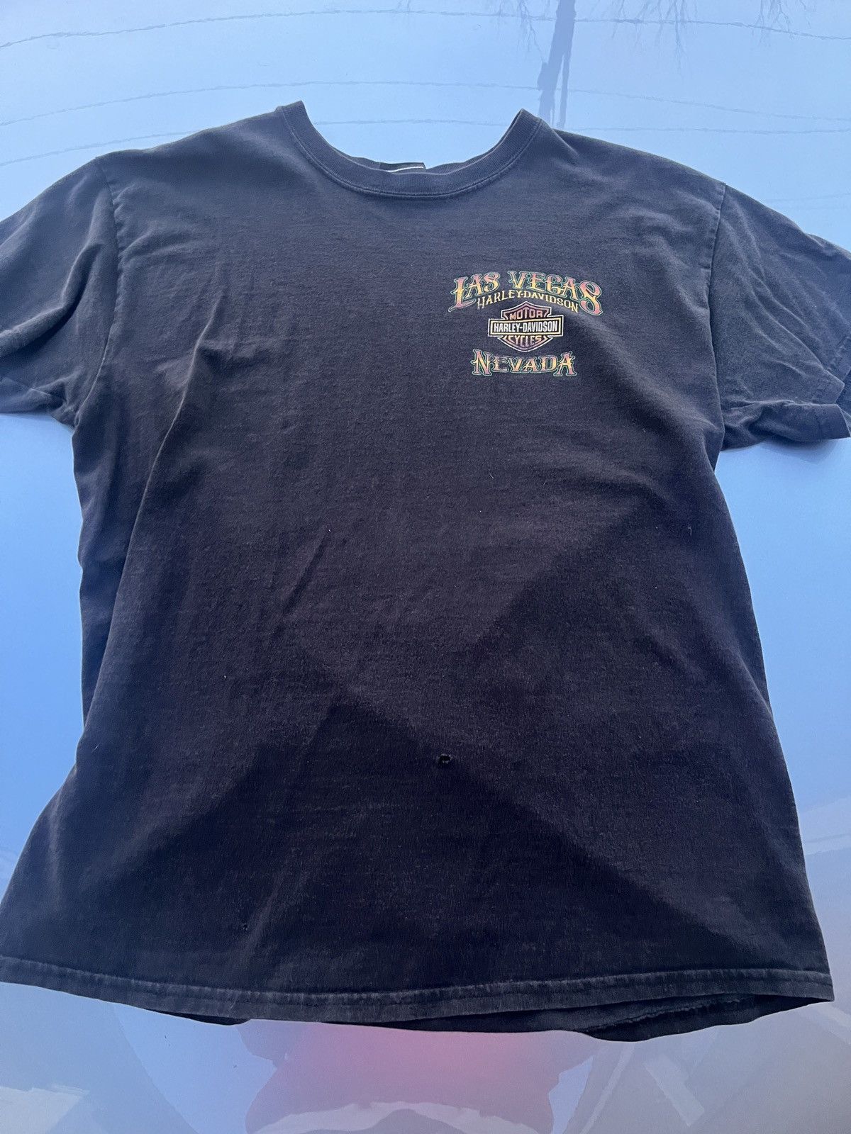 Harley Davidson × Vintage Harley Davidson Graphic Tee Size US L / EU 52-54 / 3 - 1 Thumbnail