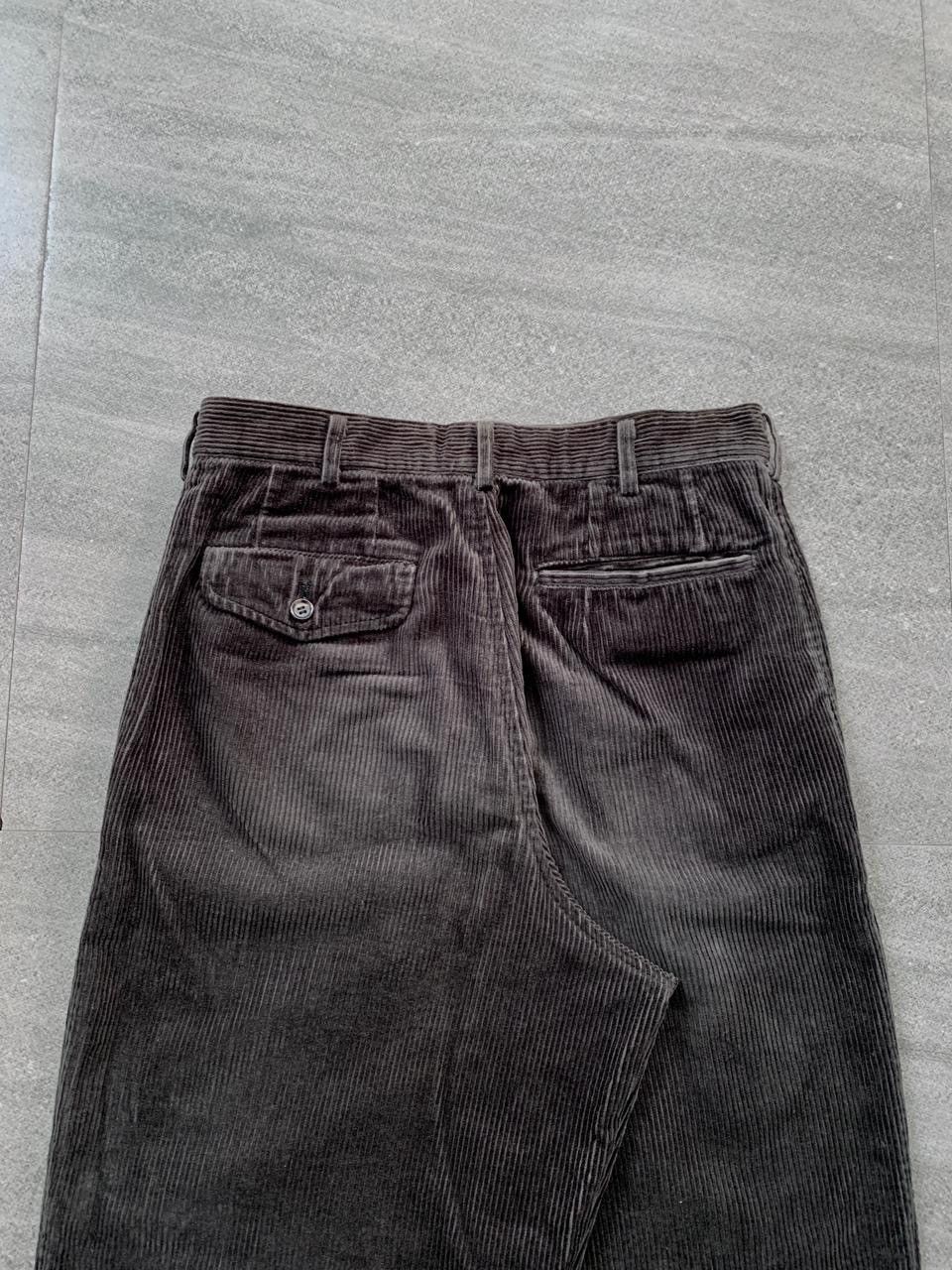 Comme des Garcons Homme FREE TAX! 90s Faded Baggy Corduroy Trousers Size US 29 - 5 Thumbnail