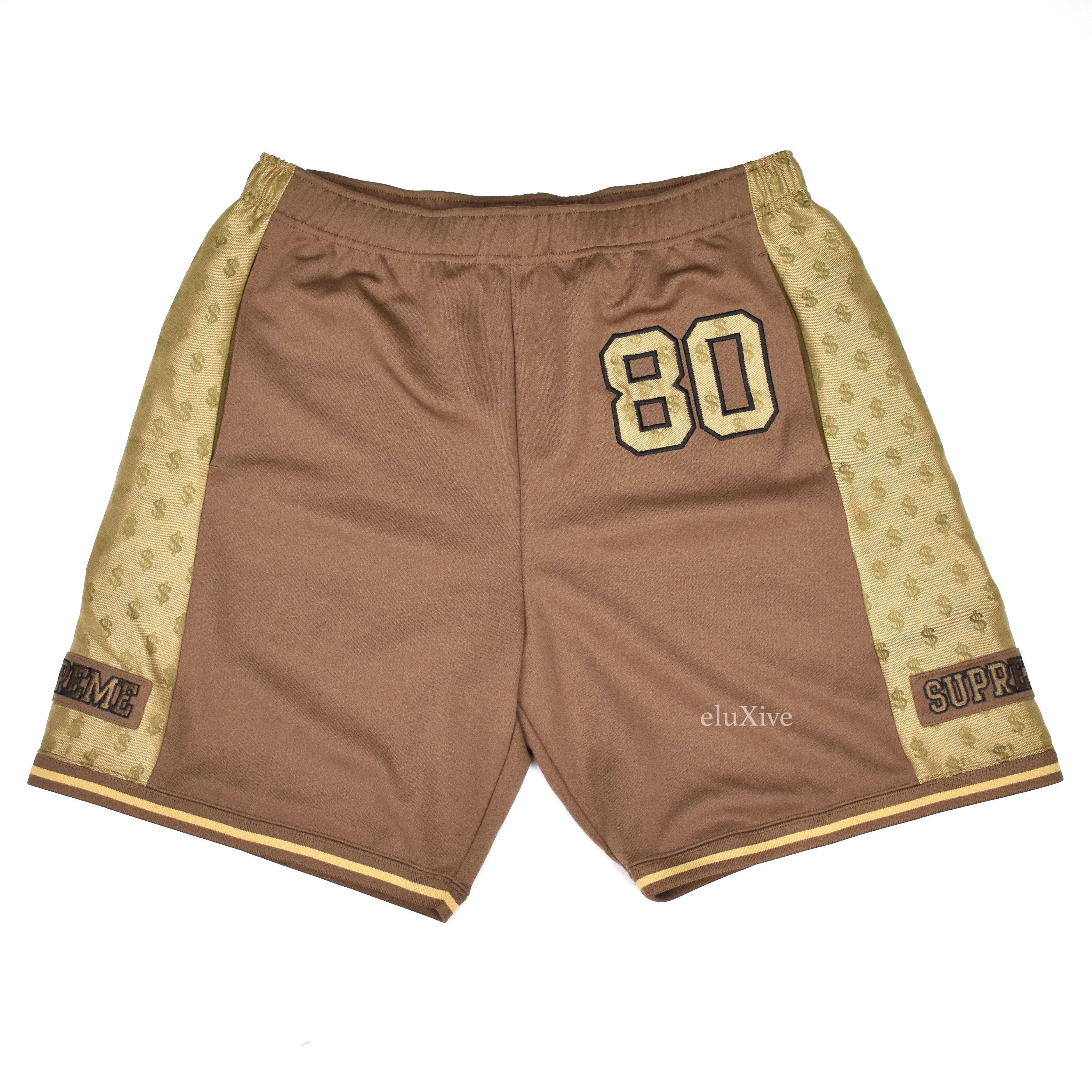 Supreme Brown Monogram Money Logo Shorts DS Size US 32 / EU 48 - 1 Preview