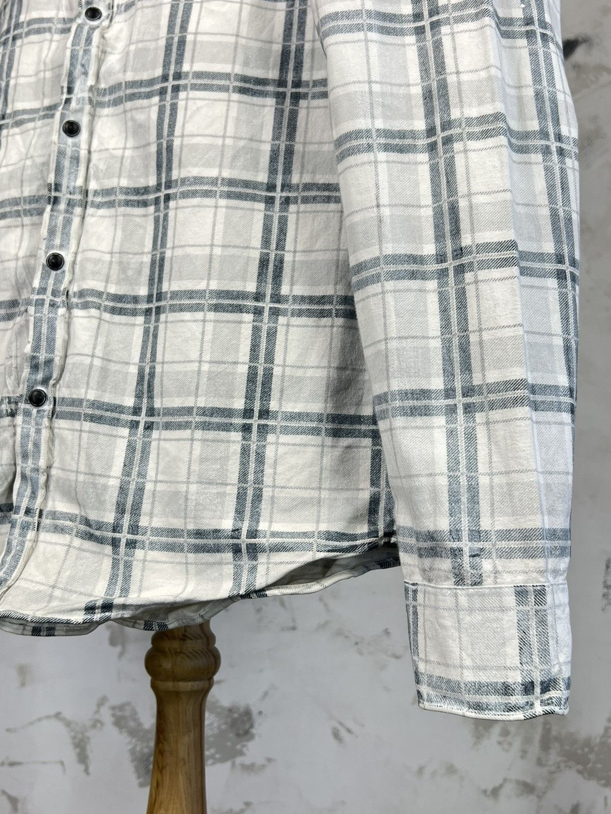 Allsaints Vintage Allsaints Overshirt Button Shirt Size L Size US L / EU 52-54 / 3 - 3 Thumbnail