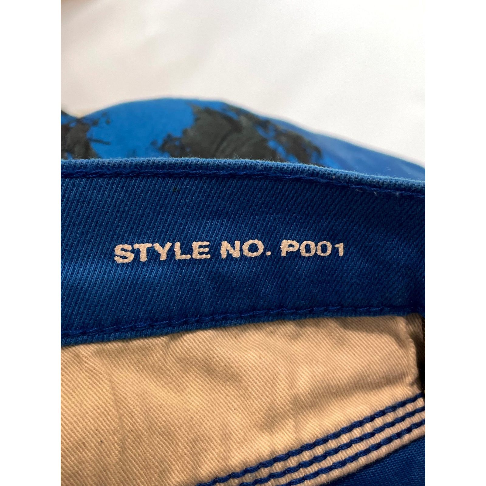 Purple Brand Purple Brand Paint Crackle Blue & Pink Jeans Size US 38 / EU 54 - 5 Thumbnail