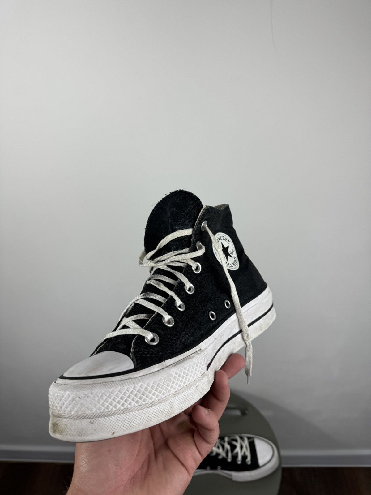 Converse Converse Chuck Taylor All Star Platform High Top EU 39.5 Size US 8.5 / IT 38.5 - 19 Thumbnail