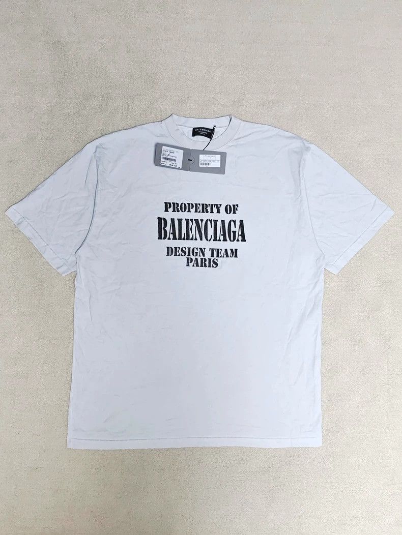 Balenciaga Vintage Design Team Short Sleeve Tee - dmc
