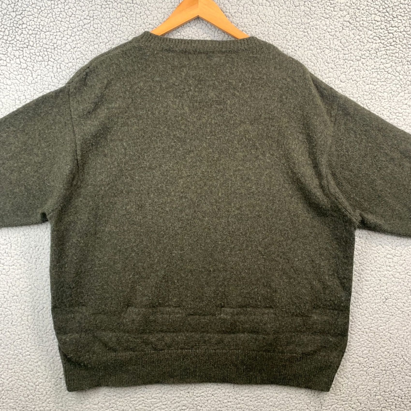 Pendleton Pendleton 100% Wool Green Knit Wool Sweater Mens 2XL Crew Neck Pullover Vintage No? (Note: Vintage is No) Size US XXL / EU 58 / 5 - 5 Thumbnail