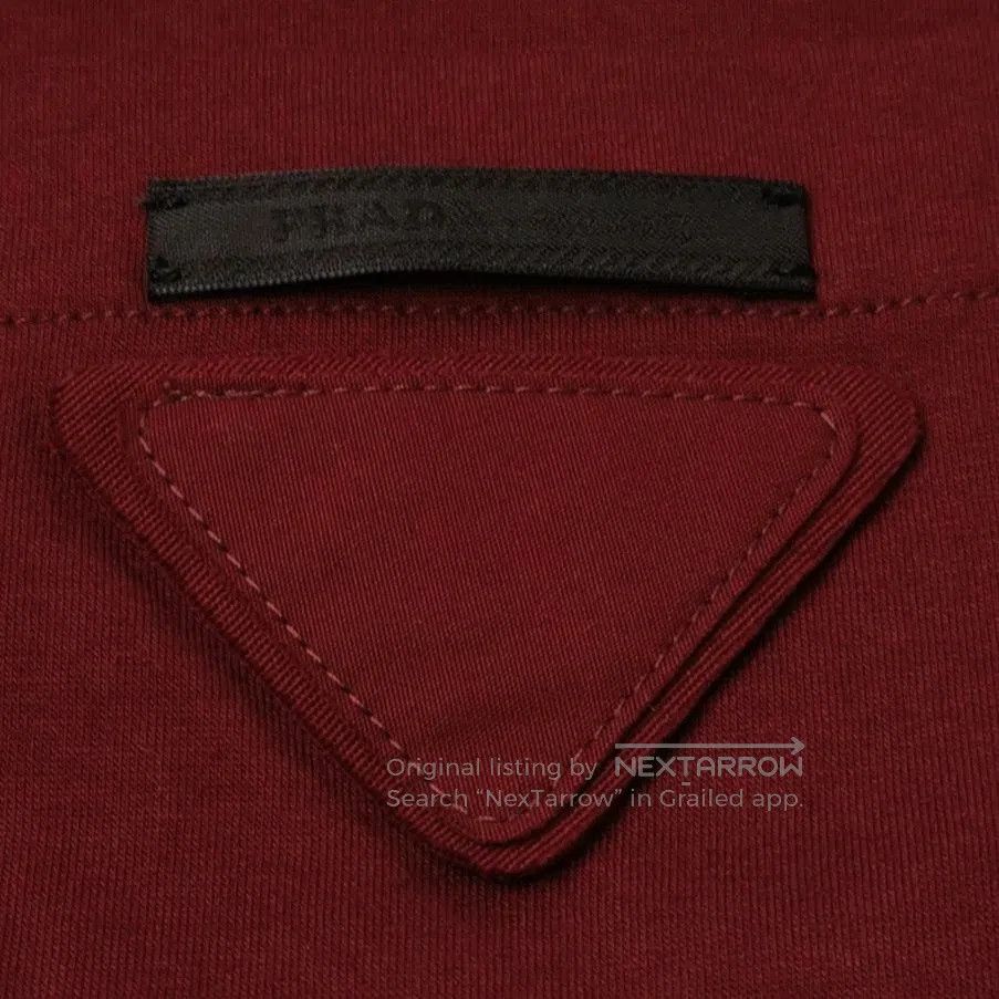 Prada Prada XS Cotton Letter Logo T. Size US XS / EU 42 / 0 - 5 Thumbnail