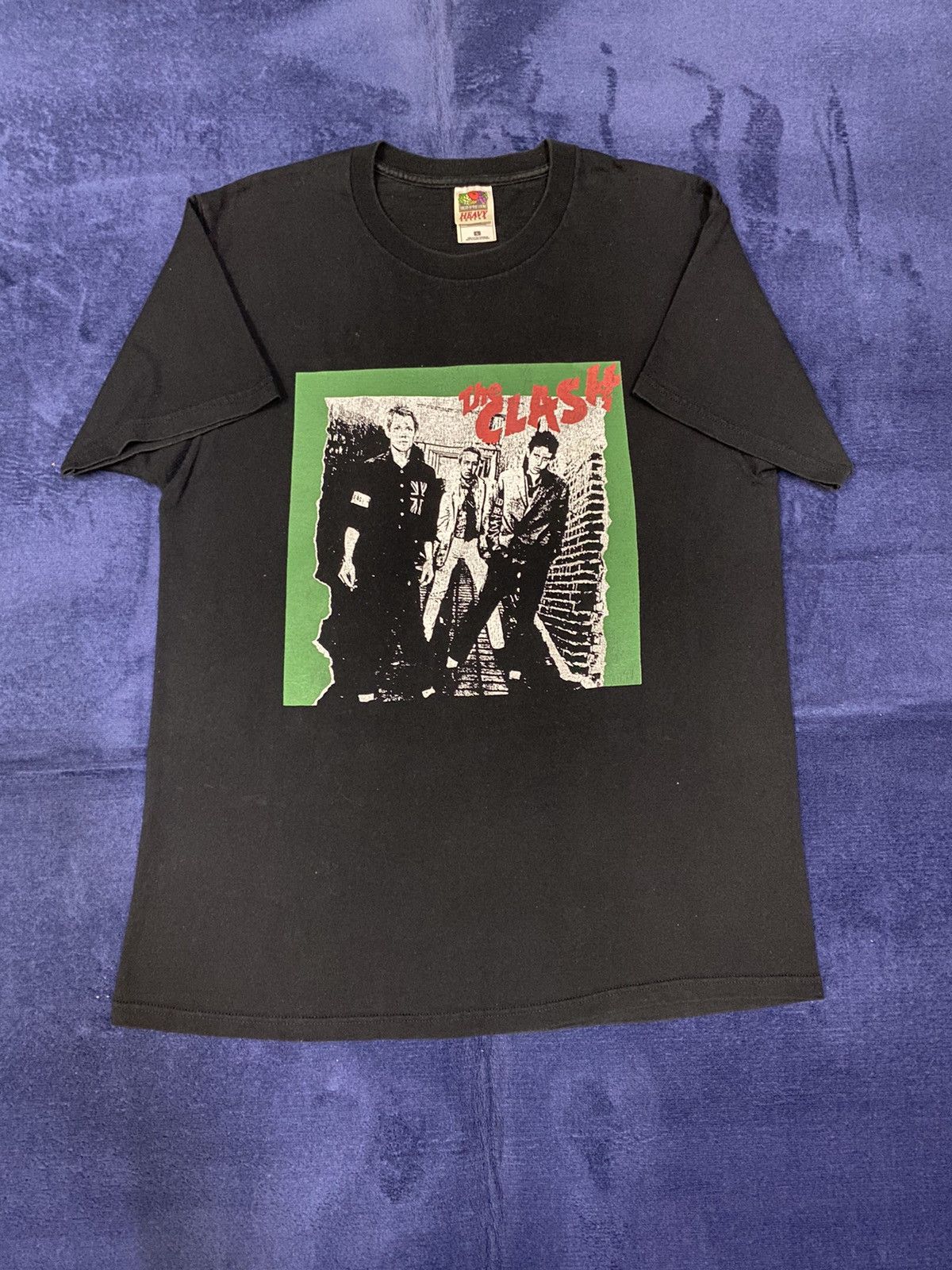 Band Tees Vintage 90s Punk Rock Band The Clash Tee Size US L / EU 52-54 / 3 - 2 Thumbnail