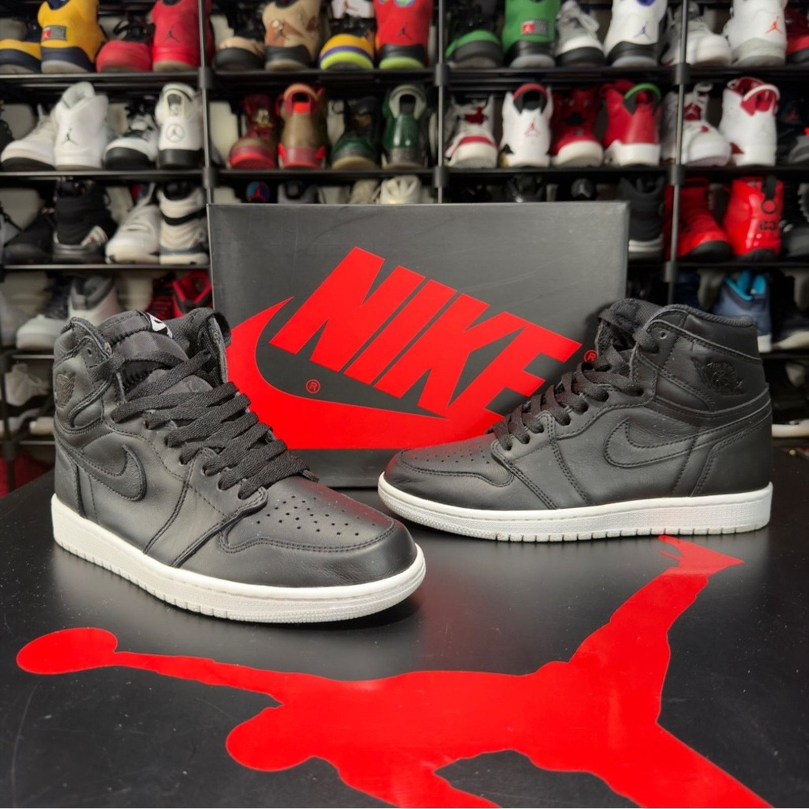Jordan Retro 1 BHM 2015 Brand new No box Size 8 Jordan 1 Retro High BHM 2015 for Sale | Authenticity  main image 3