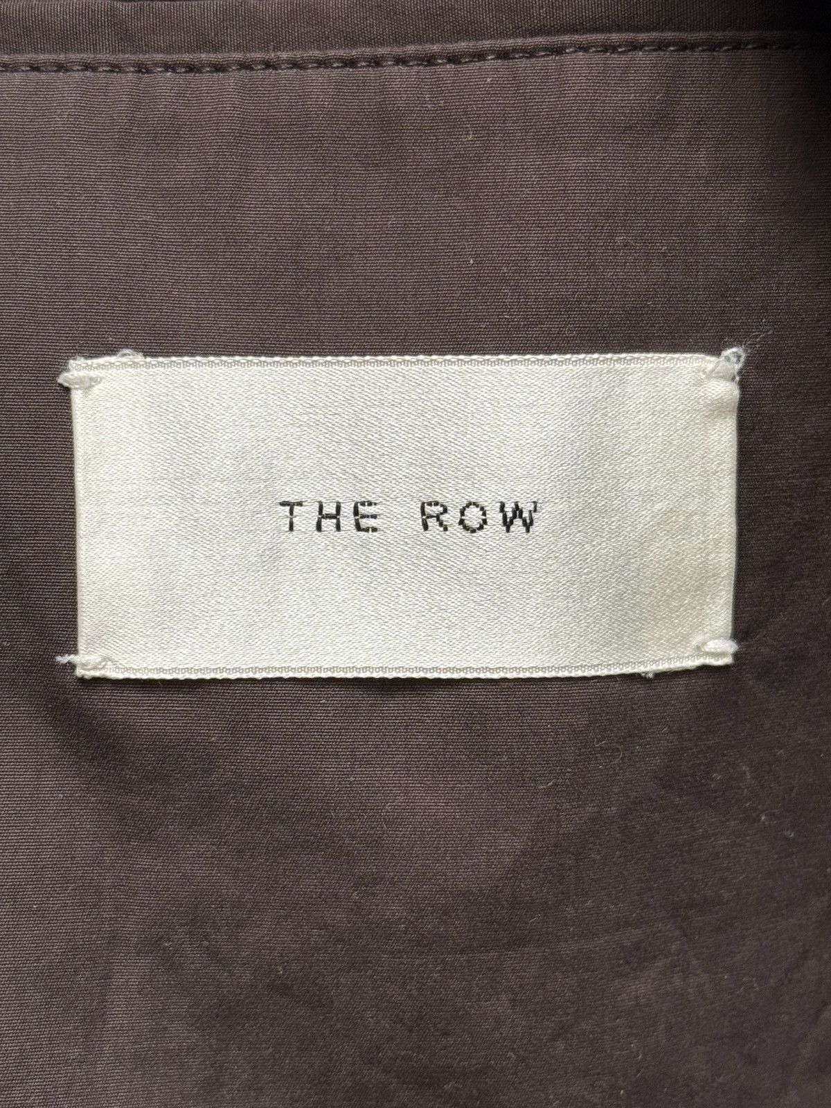 The Row The Row Mens Omar Trench Coat in Brown Medium Size US M / EU 48-50 / 2 - 10 Thumbnail
