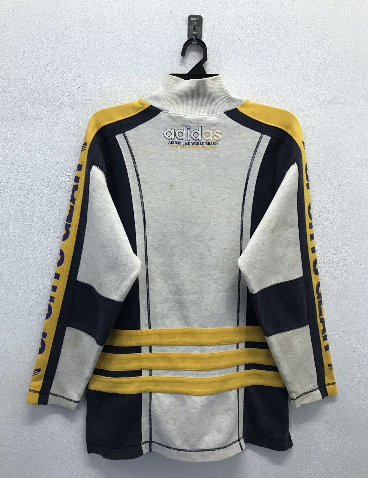 Adidas × Descente × Vintage Vintage Adidas Sports Gear Made In Japan Sweatshirt Size US M / EU 48-50 / 2 - 2 Thumbnail