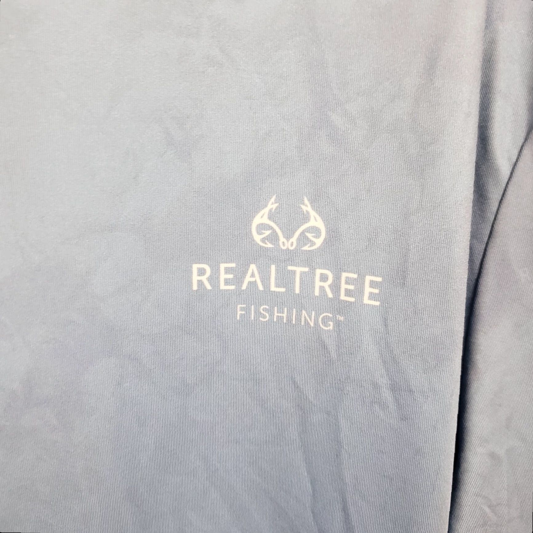 Realtree REALTREE Fishing Shirt Men's L Blue UPF 30 Long Sleeve Rainbow Trout Water Camo Size US L / EU 52-54 / 3 - 5 Thumbnail