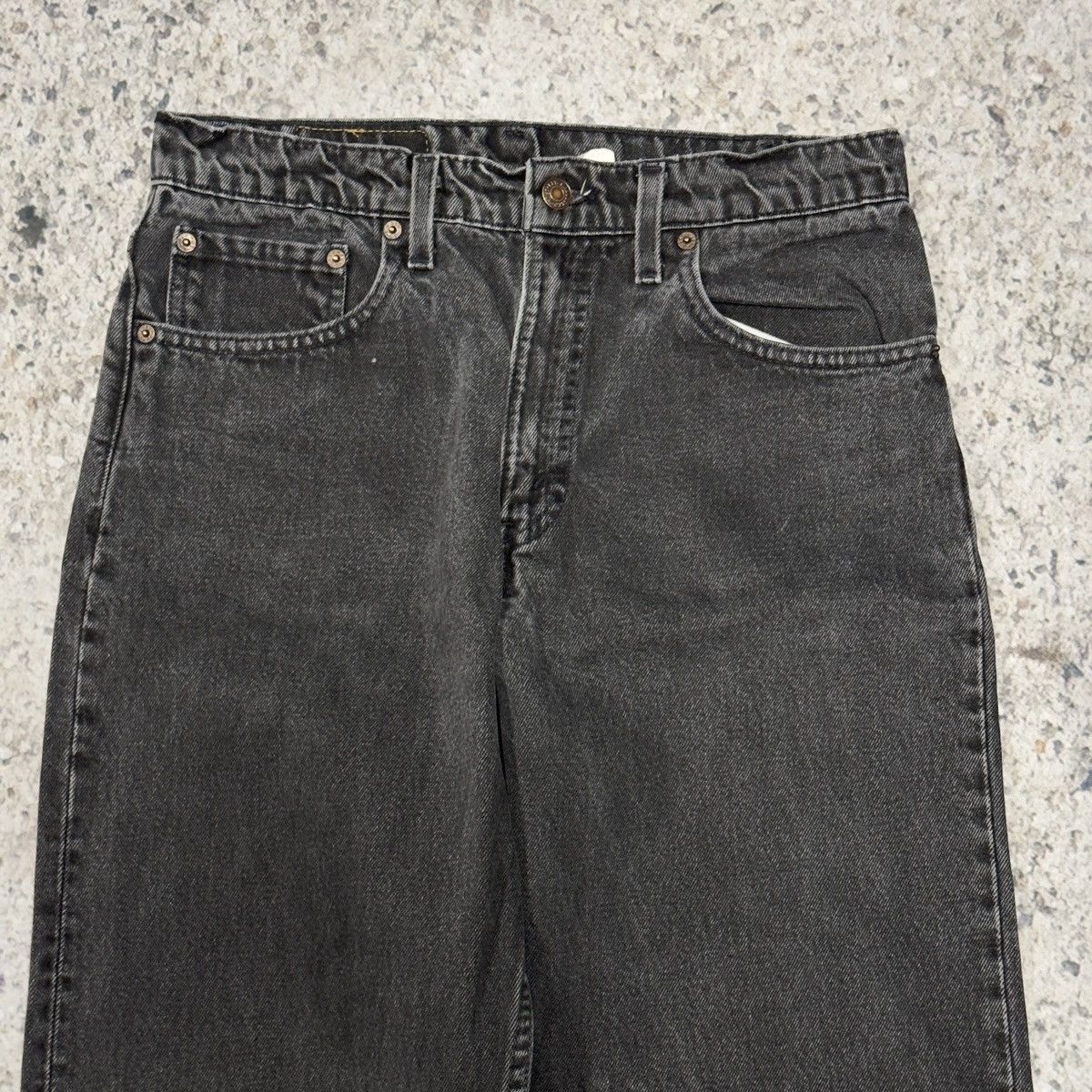 Levi's 90s Levi’s 550 Faded Black Denim ERD Grunge CDG Size US 31 - 3 Thumbnail