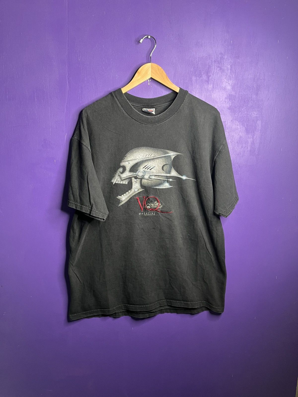 Vintage Vintage 90s Easyriders VQ magazine faded t-shirt Size US XL / EU 56 / 4 - 1 Thumbnail
