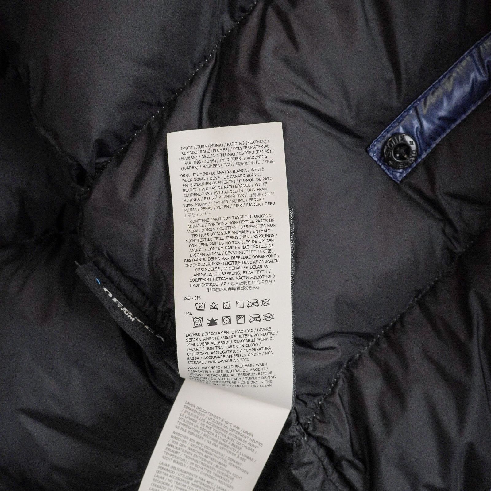 Stone Island Stone island pertex quantum y navy blue down vest jacket Size US XL / EU 56 / 4 - 19 Thumbnail
