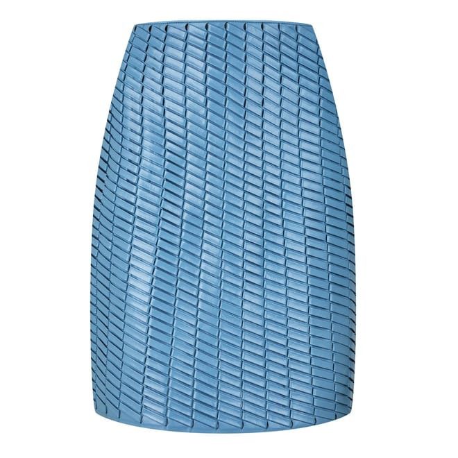 Bottega Veneta Bottega Veneta Bv Skirt in Blue Size 27" / US 4 / IT 40 - 2 Thumbnail