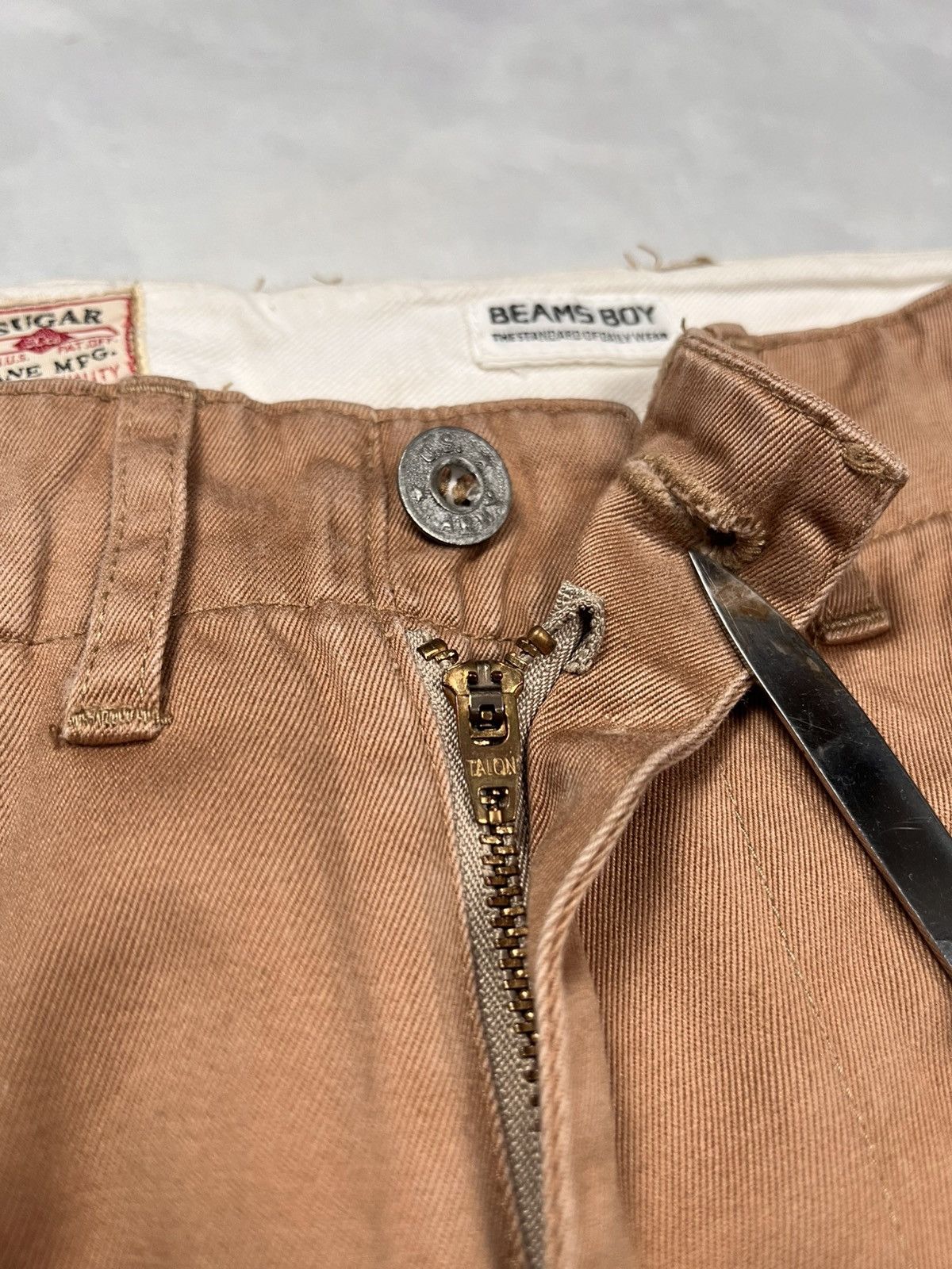 Sugar Cane U.S Army Trousher Pants Beams Boy x Sugar Cane Size US 29 - 6 Thumbnail