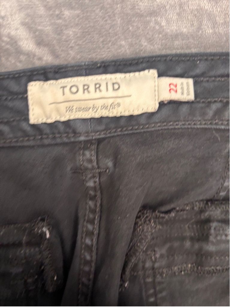 Torrid Women's Torrid Pants Size 22 Black Size 40" / US 18 - 9 Thumbnail