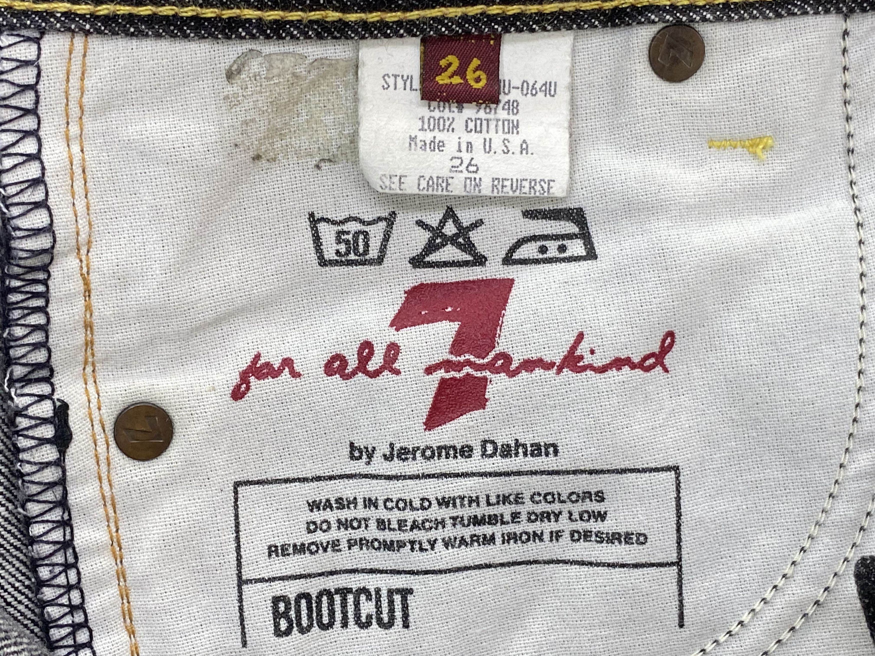 7 For All Mankind × Japanese Brand 7 for all mankind Flare Jeans Bootcut Jeans Size US 26 / EU 42 - 10 Thumbnail