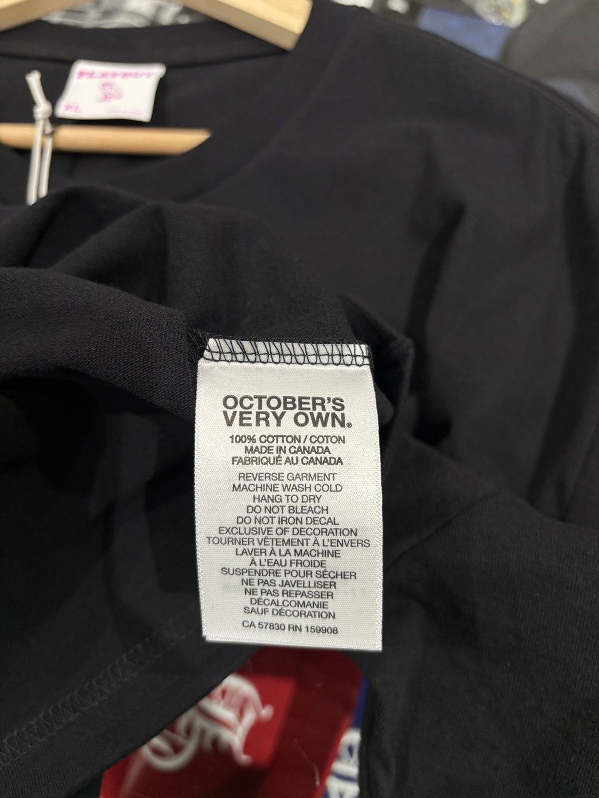 October's Very Own OVO X PLAYBOY Magazine Shirt Black Size: XL Size US XL / EU 56 / 4 - 7 Thumbnail
