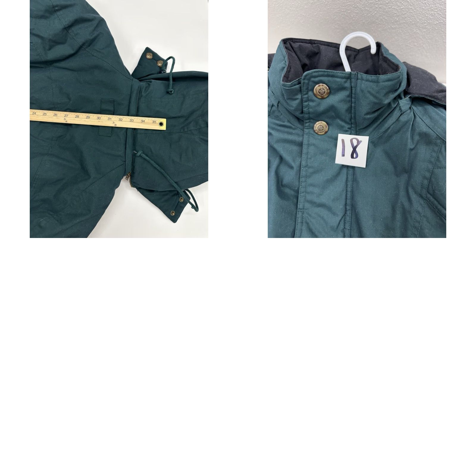 Doublet VINTAGE Brittania Mens Jacket Size Large Green Double Closure Insulated Mid-Length Jacket Size US L / EU 52-54 / 3 - 9 Thumbnail