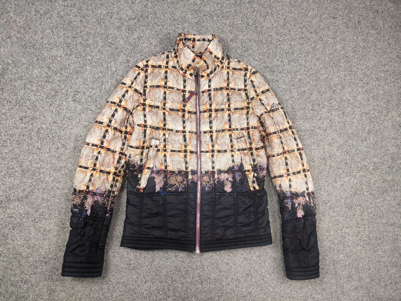 JET SET Jet Set Italy Design Quilted Insulated gradient Down Jacket Size S / US 4 / IT 40 - 2 Thumbnail