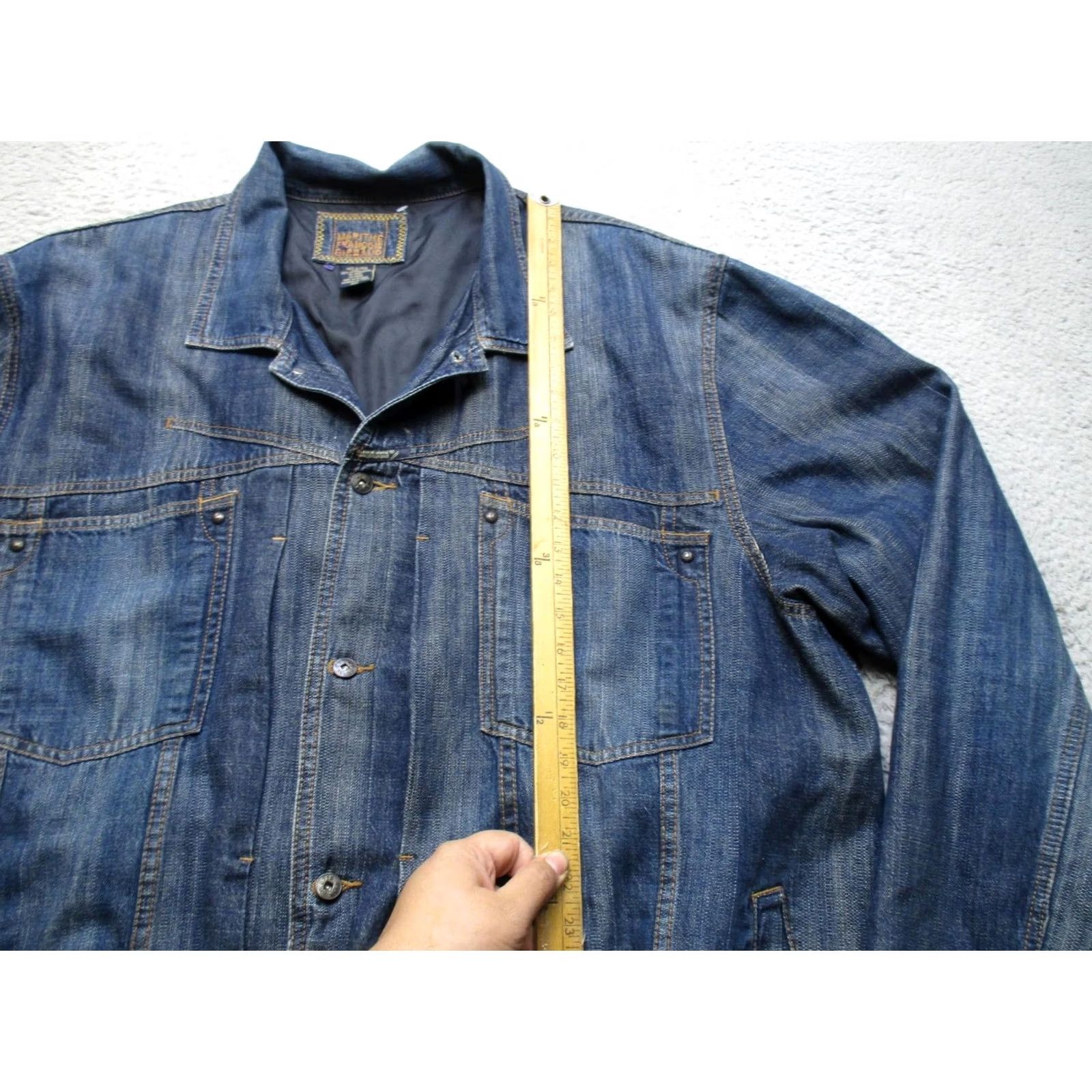 Vintage VINTAGE Marithe Francois Girbaud Jacket Mens 4XL Denim Barn Chore Coat Y2K Size US XXL / EU 58 / 5 - 5 Thumbnail