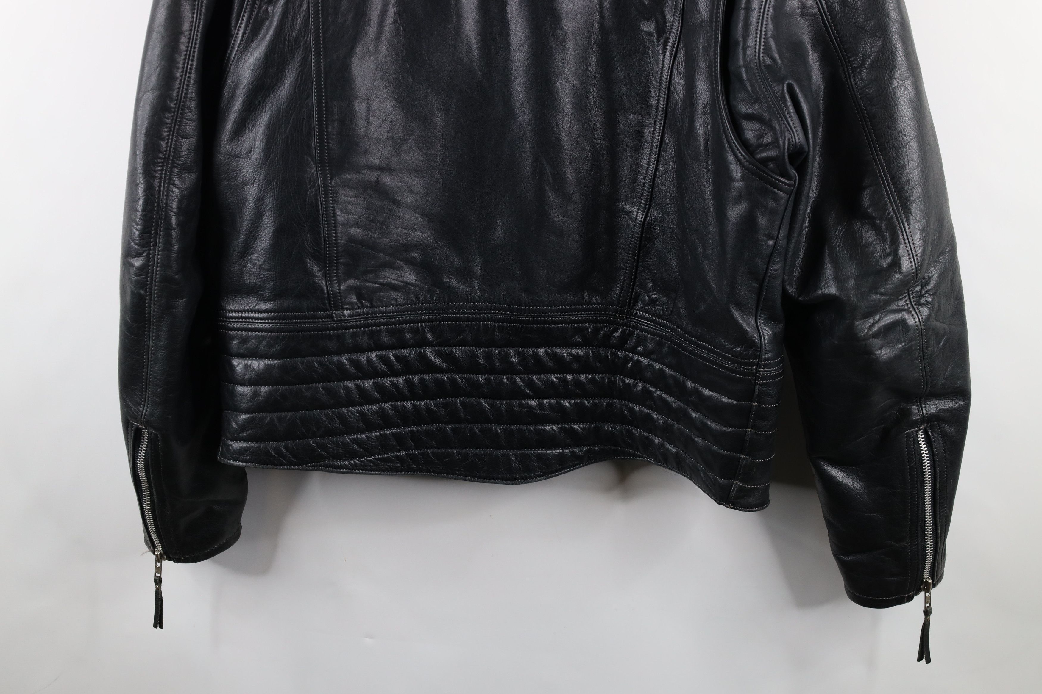 Harley Davidson × Vintage Vintage 90s Harley Davidson Leather Motorcycle Jacket Size US L / EU 52-54 / 3 - 20 Thumbnail