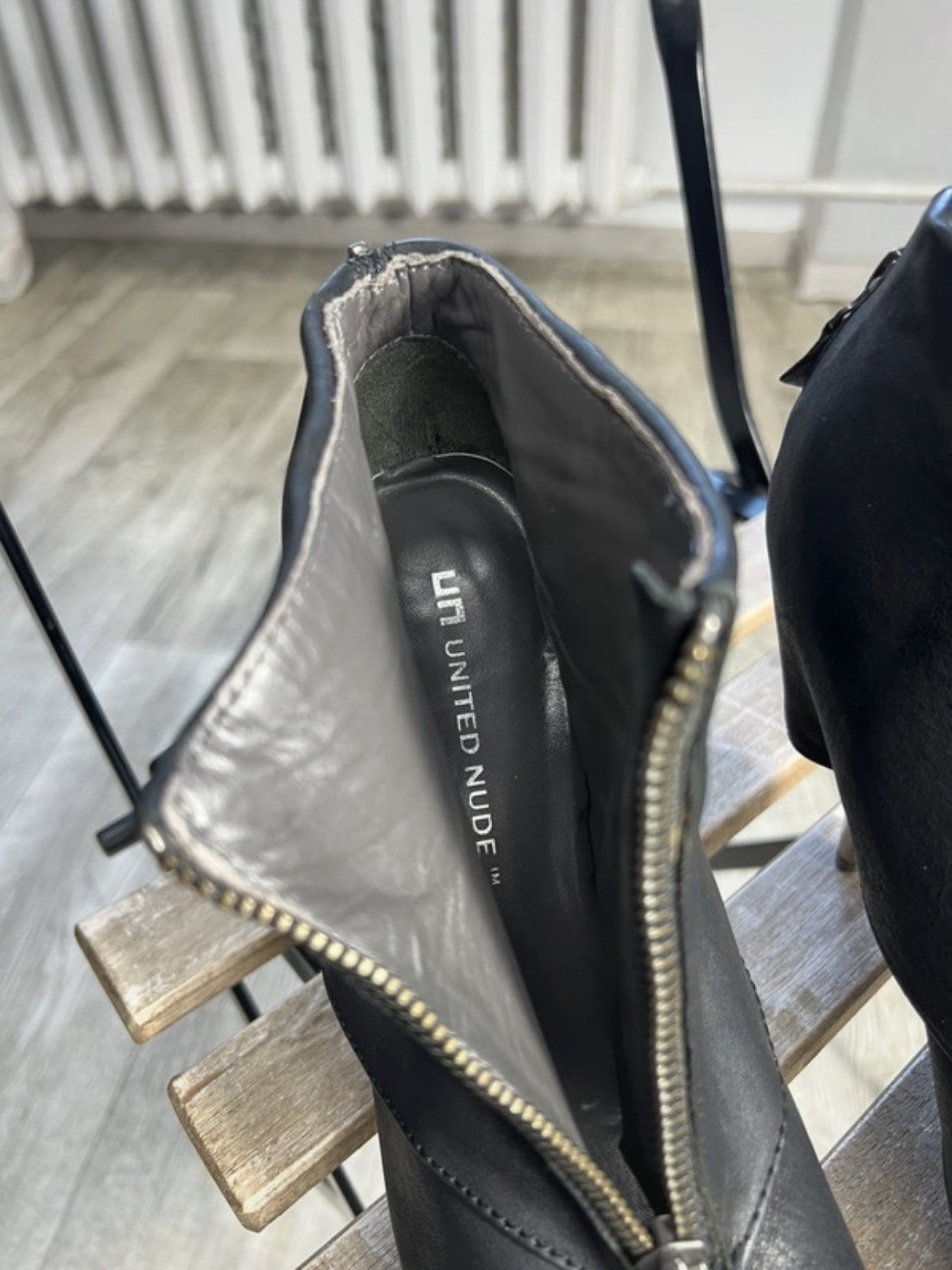 UNITED NUDE Rare UNITED NUDE Heels Avant Garde Like Ann Demeulemeester Size US 7 / IT 37 - 10 Thumbnail
