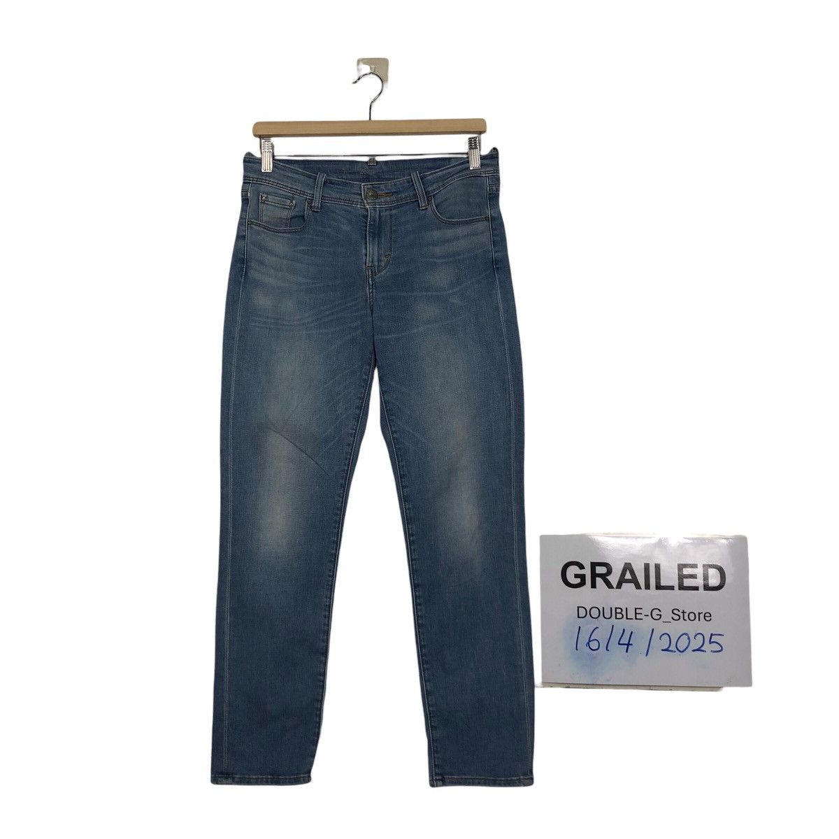 Japanese Brand 📌Vintage Denim Jeans Levi's Size 30" / US 8 / IT 44 - 1 Thumbnail