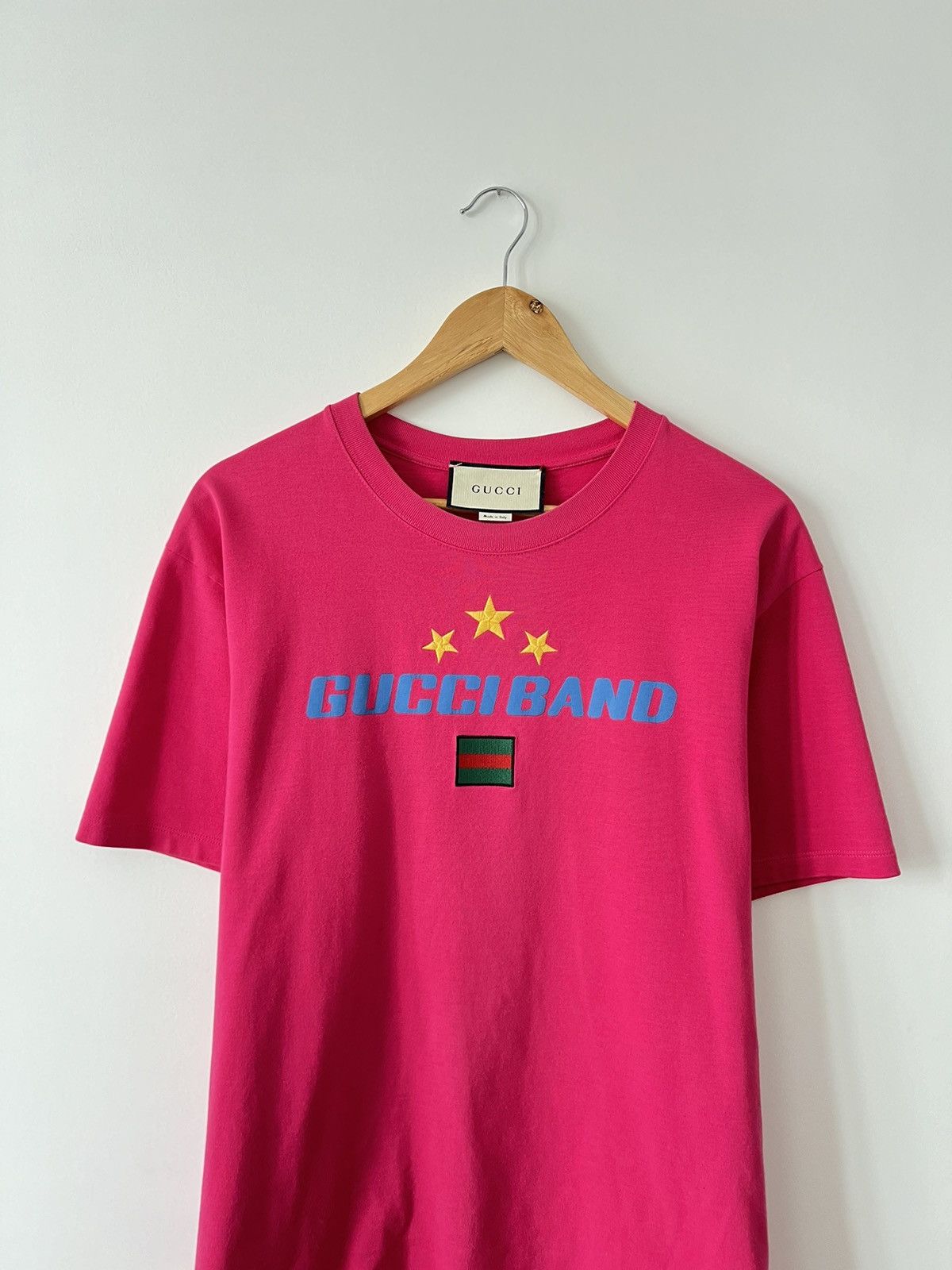 Gucci Band pink tee Size US M / EU 48-50 / 2 - 4 Thumbnail