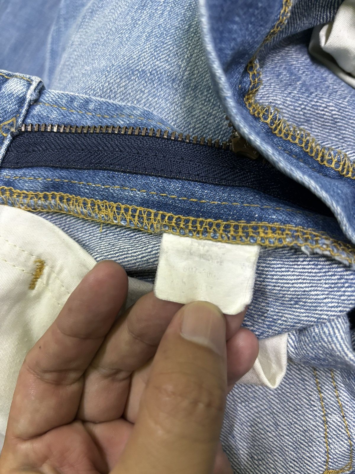 Lee Vintage Lee Denim Pant Size US 33 - 17 Thumbnail