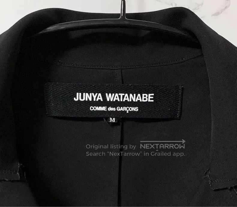 Junya Watanabe Junya Watanabe Jacket perspective drape shirt Size M / US 6-8 / IT 42-44 - 3 Thumbnail