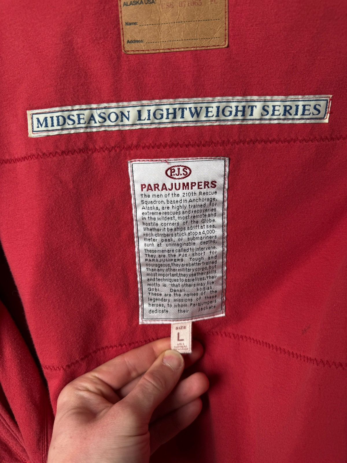 Parajumpers Parajumpers Midseason Lightweight Bomber Jacket Size US L / EU 52-54 / 3 - 18 Thumbnail