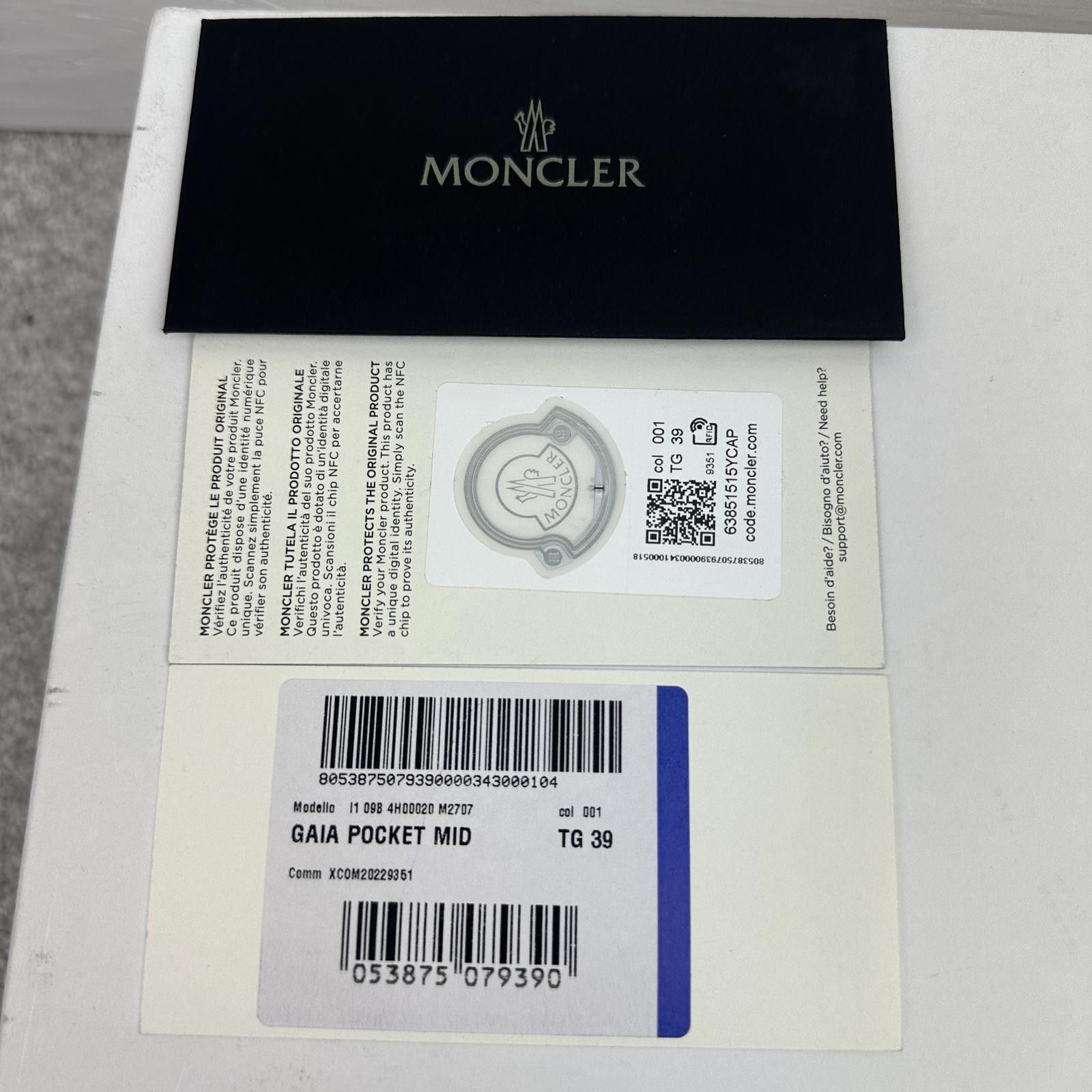 Moncler Moncler Ladies Gaia Snow Boots - UK 6 (EU 39) Brand New Size US 8 / IT 38 - 12 Thumbnail