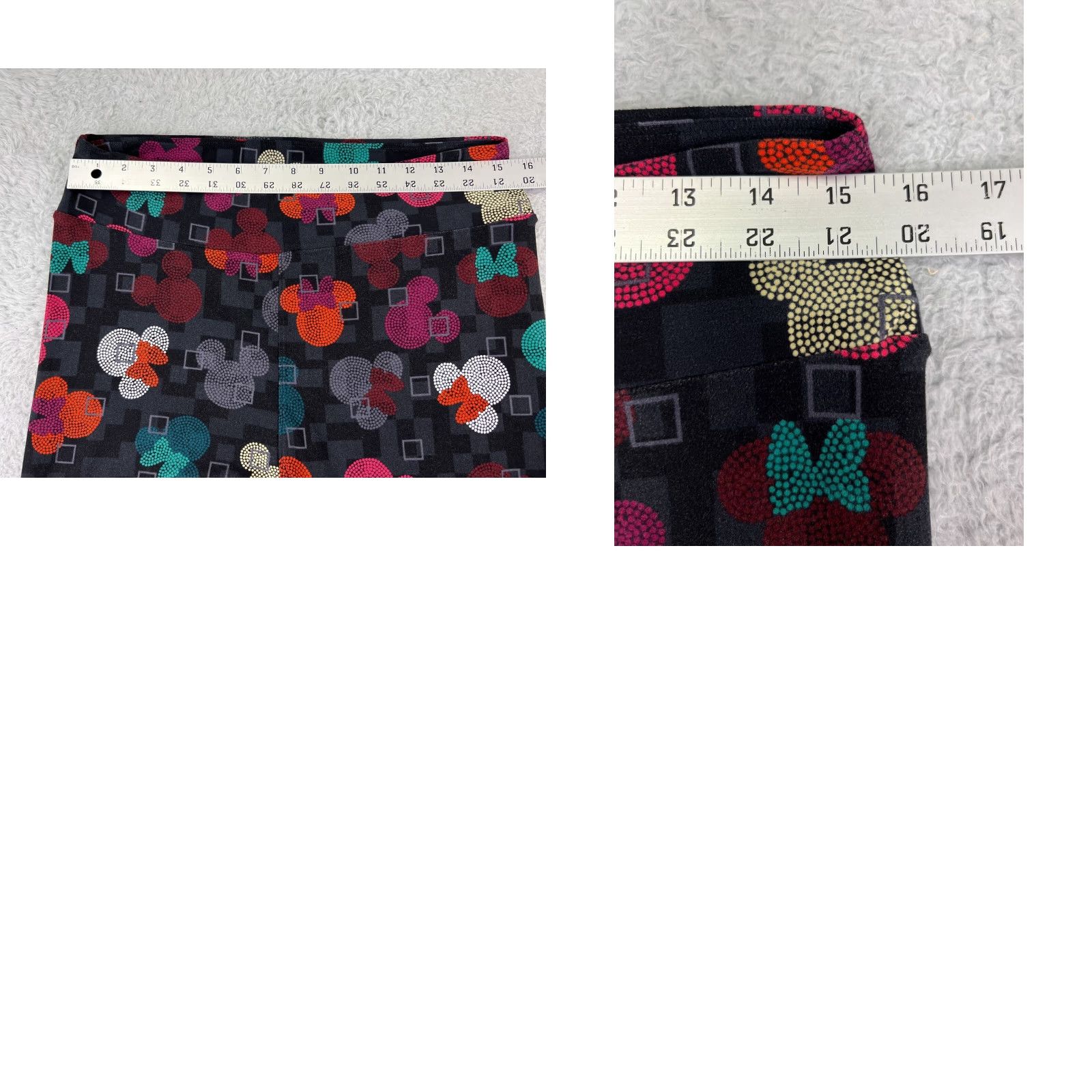 Vintage LuLaRoe Disney Leggings Womens Tall & Curvy Mickey Minnie Animal Print All Over Print Print Size 42" / US 20 - 9 Thumbnail