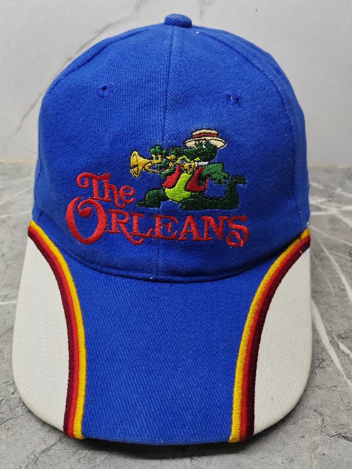 Vintage The Orleans Racing Brendan Gaughan 77 Nascar Cap Size ONE SIZE - 2 Thumbnail