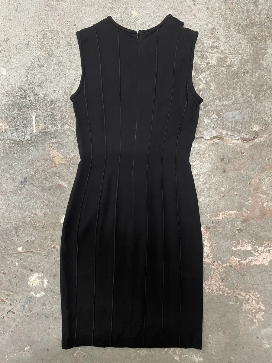 Designer × Vintage 2000s Plein Sud Back Zip Lined Minimalist Dress Size M / US 6-8 / IT 42-44 - 3 Thumbnail