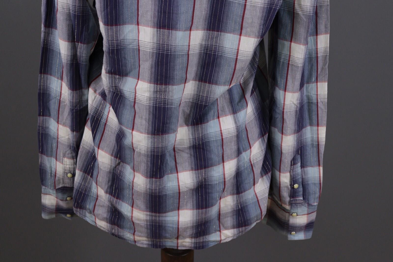 Nudie Jeans Nudie Jeans Multicolor Check Tunic Blouse Shirt Size L Size L / US 10 / IT 46 - 11 Thumbnail