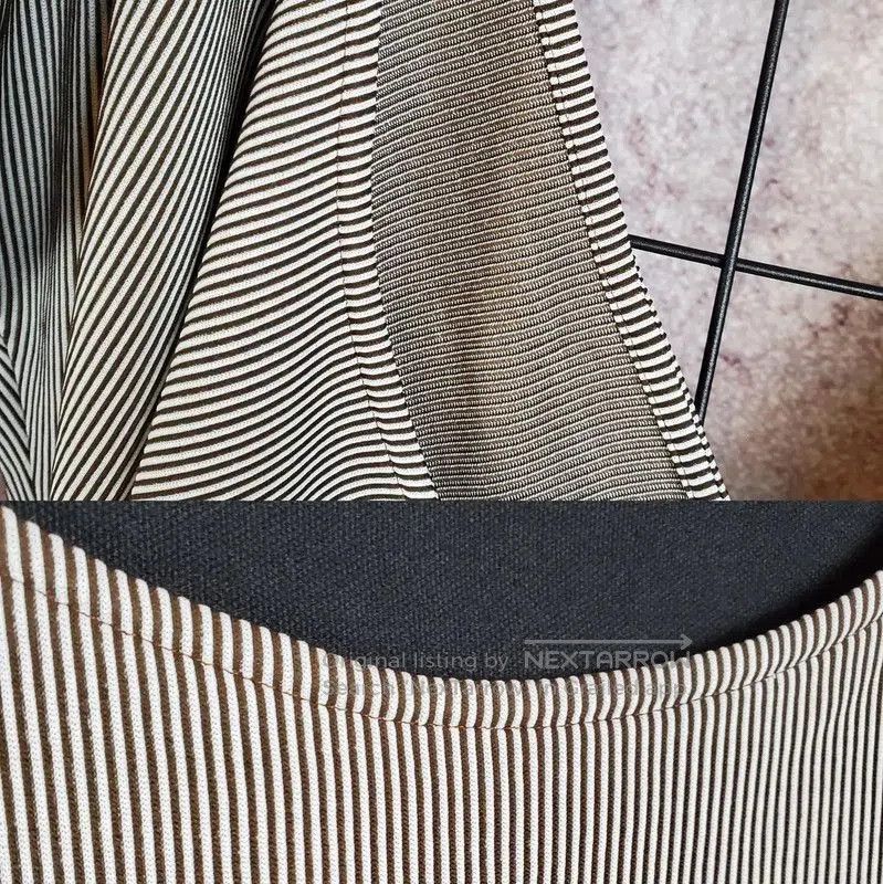 Dior Dior Brown Striped Short. Size S / US 4 / IT 40 - 7 Thumbnail