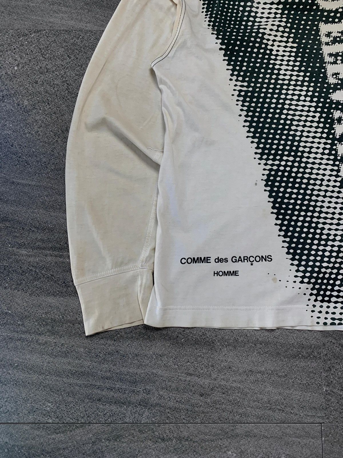 Comme des Garcons Homme 2007 Full Print Graphic Long Sleeve tee- Medium Size US M / EU 48-50 / 2 - 4 Thumbnail