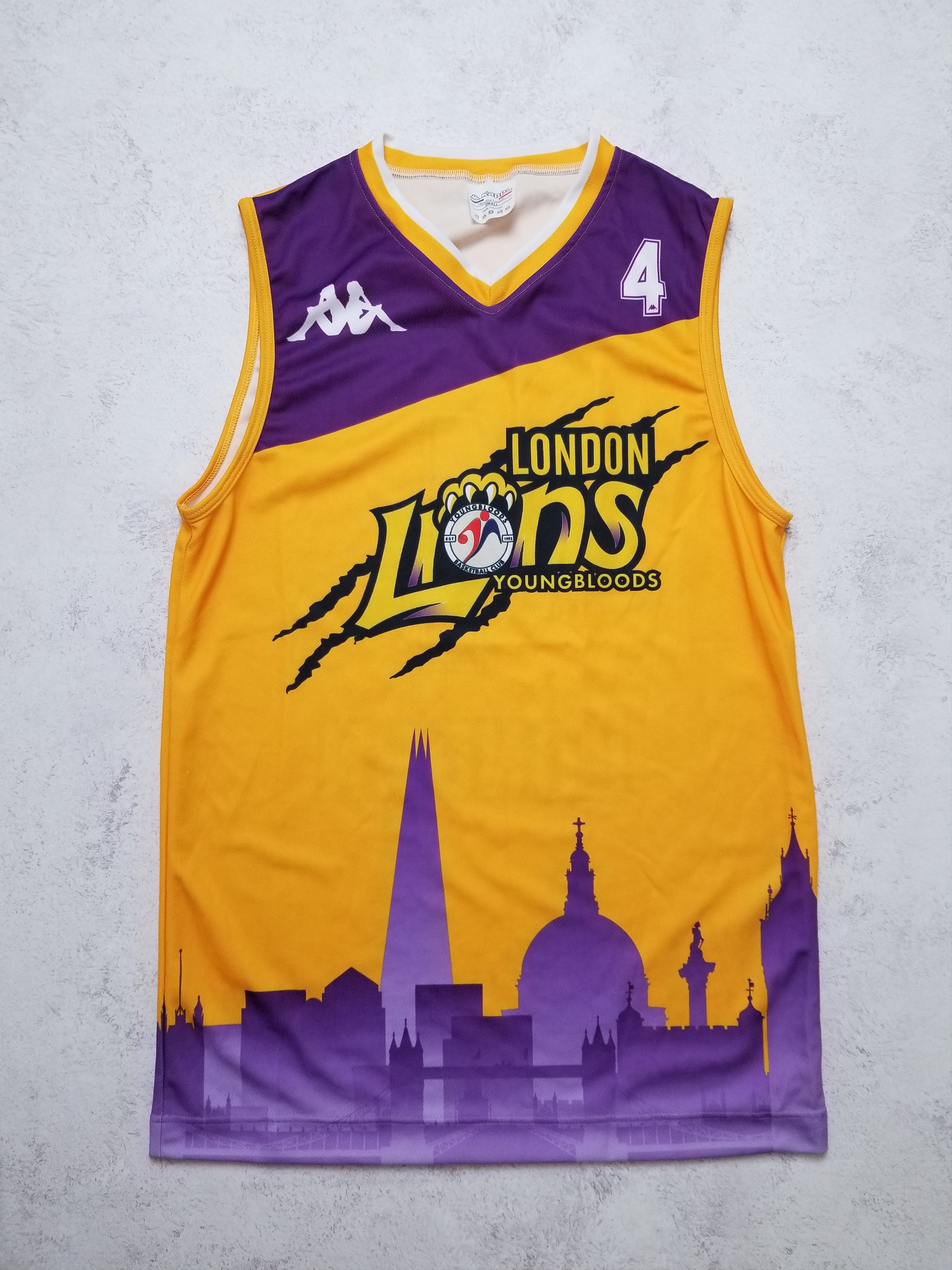 Kappa london lions cityscape youngbloods #4 kappa jersey Size US S / EU 44-46 / 1 - 1 Thumbnail
