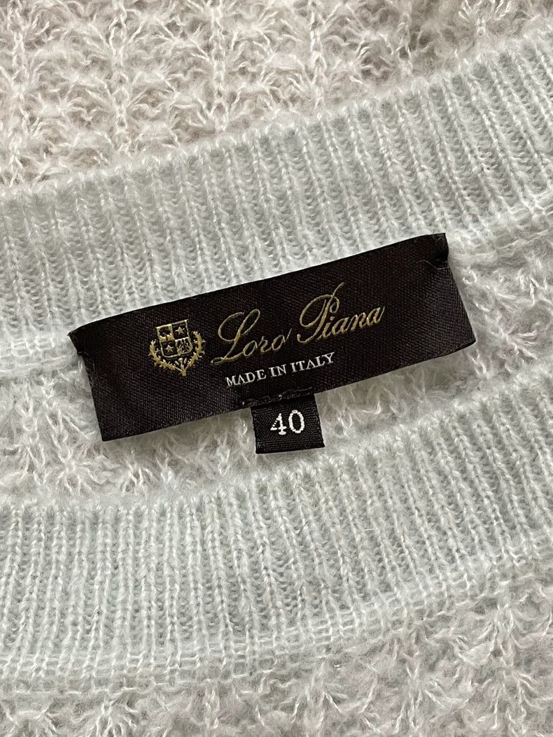 Loro Piana LORO PIANA A long-sleeved sweater with a straight collar Size M / US 6-8 / IT 42-44 - 3 Thumbnail