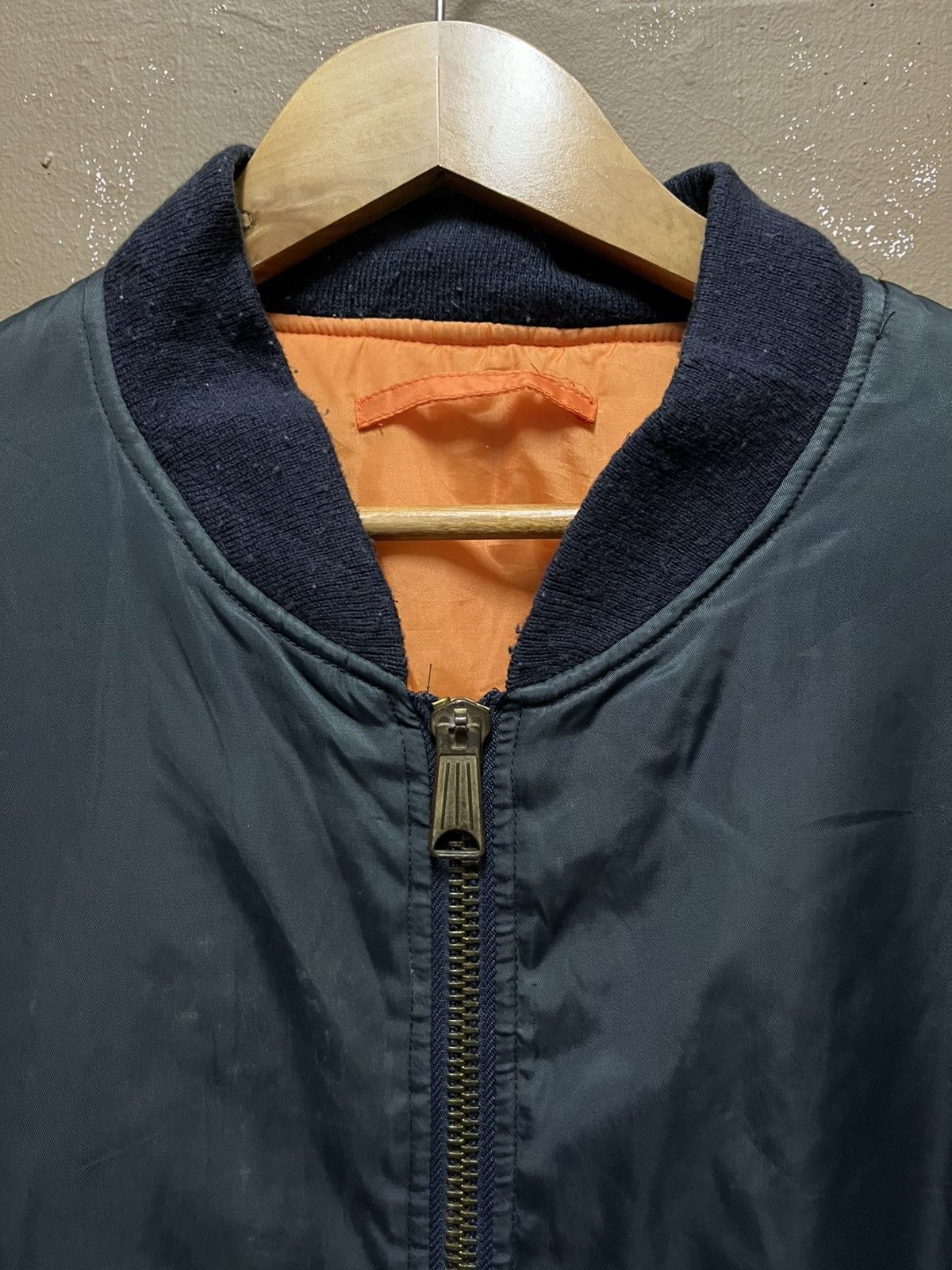 Other MA 1 Bombers Jacket navy flying jacket Size US L / EU 52-54 / 3 - 2 Thumbnail