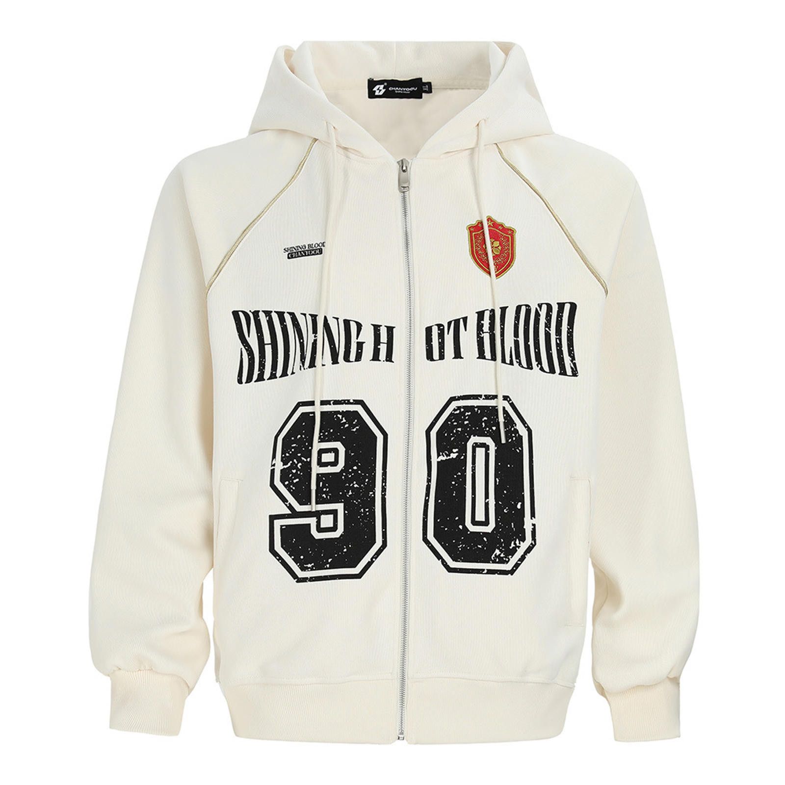 Other Graphic Hooded Zip-Up Sweatshirt Size US M / EU 48-50 / 2 - 1 Thumbnail