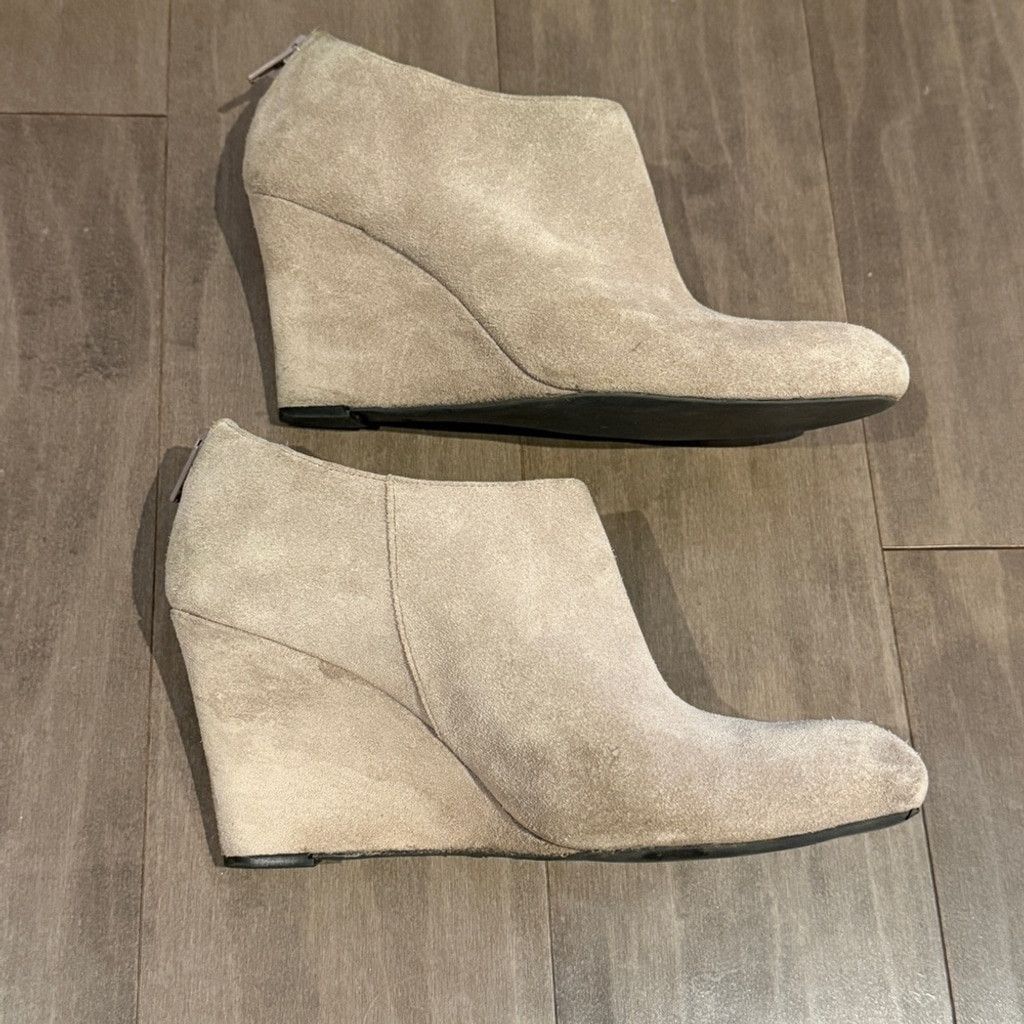 Naturalizer Naturalizer Ella Suede Wedge Boots Womens 7.5 Size US 7.5 / IT 37.5 - 3 Thumbnail