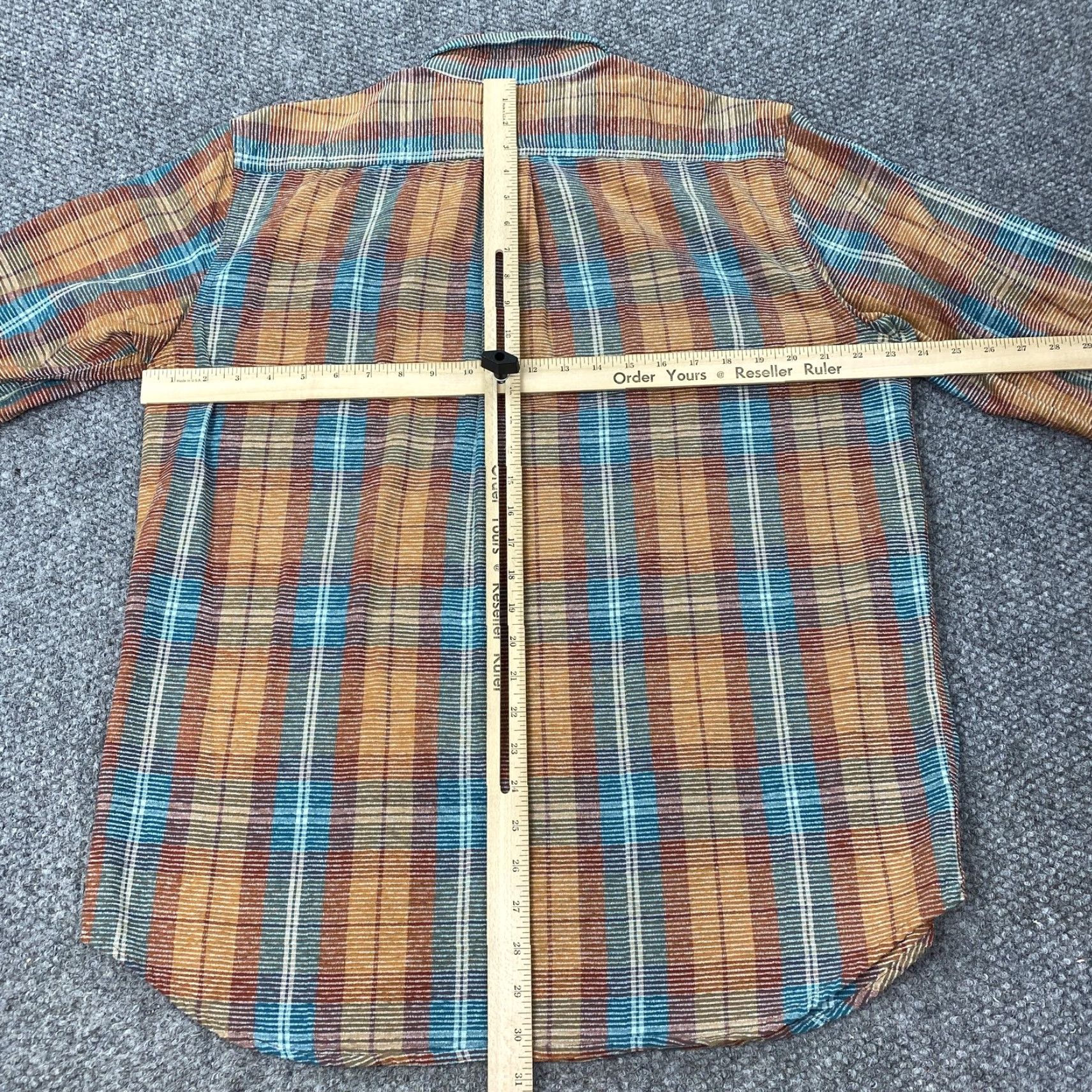 The Territory Ahead Territory Ahead Shirt Mens Large Multicolor Plaid Button-Down Long Sleeve Casual Size US L / EU 52-54 / 3 - 6 Thumbnail