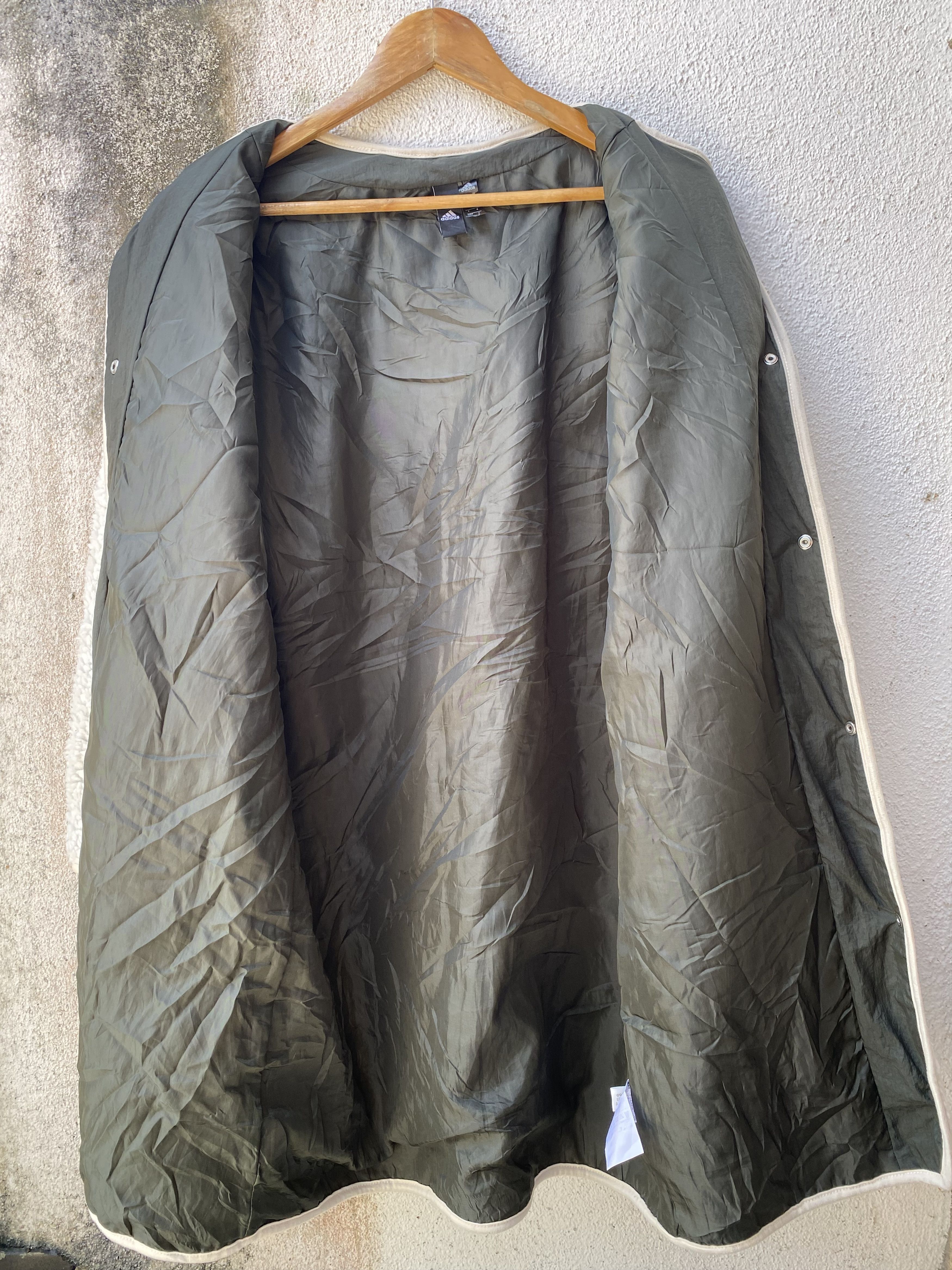 Adidas AWV002 Adidas Fleece Long Jacket Size US M / EU 48-50 / 2 - 9 Thumbnail