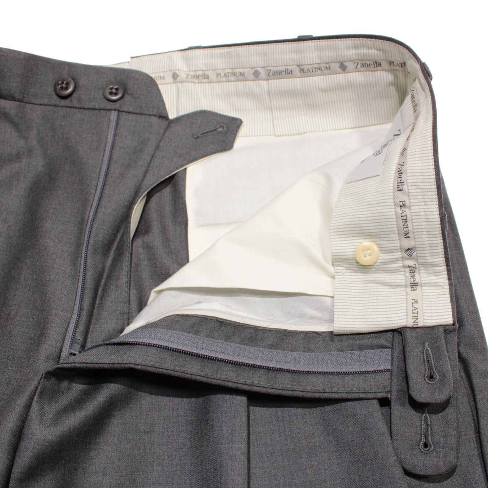 Zanella Zanella New with tags Dress Pants Size 33 US In Gray Size US 33 - 3 Thumbnail